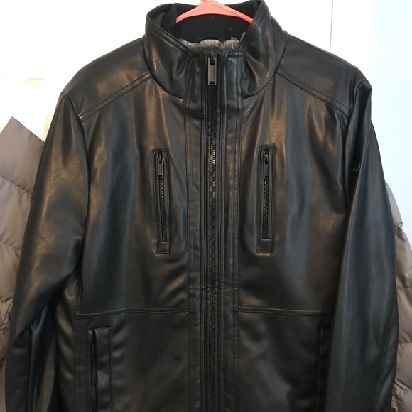 Calvin Klein leather jacket